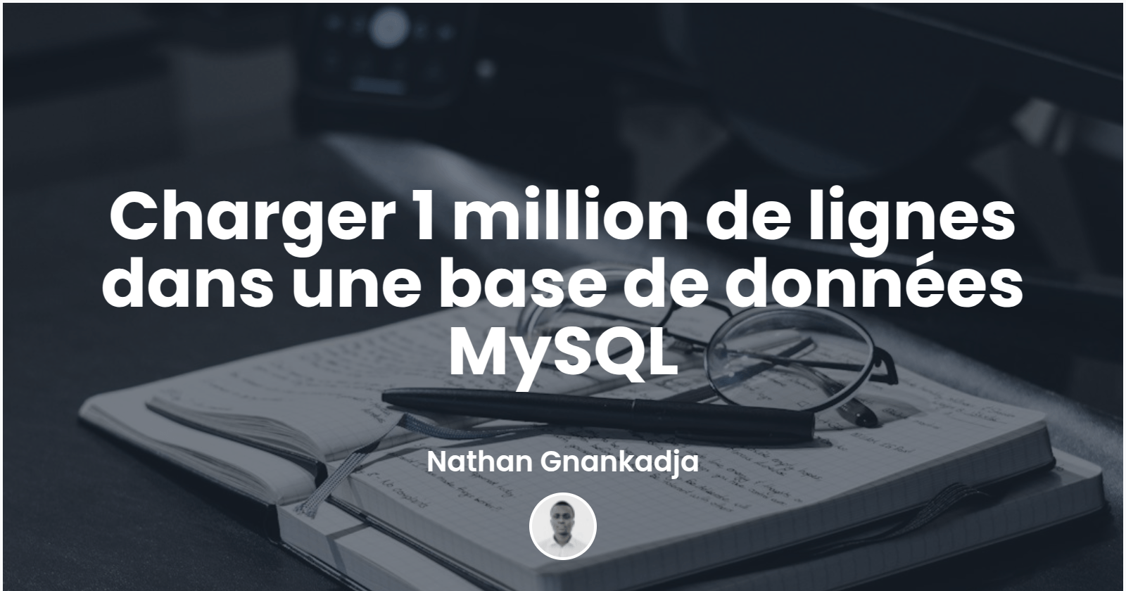 Charger 1 million de lignes dans une base de données MySQL